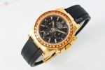 PPM Factory Rolex Daytona 40mm Cal.4130 Movement Diamond Bezel Rubber Band Watch